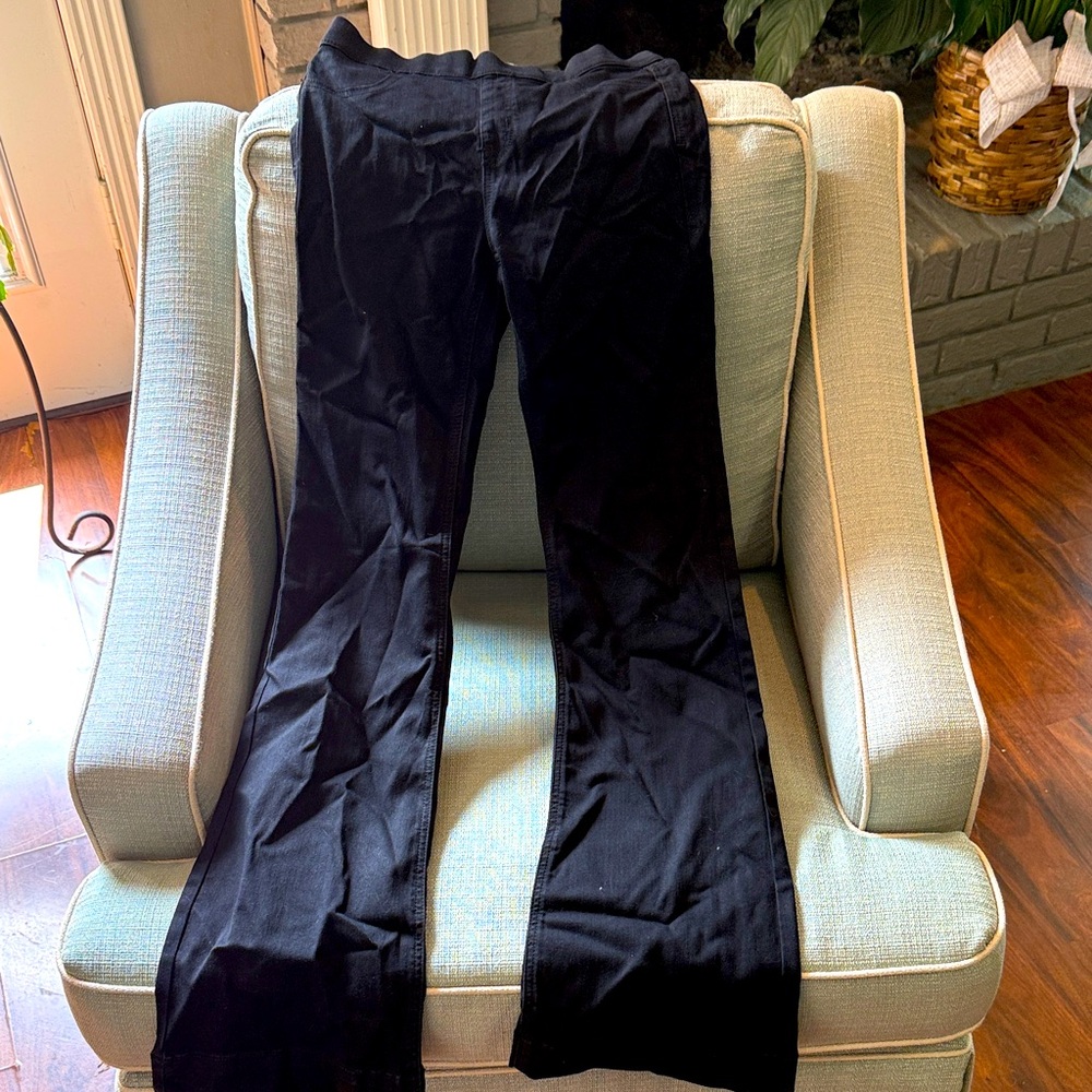 Cello Black Flared Trousers
